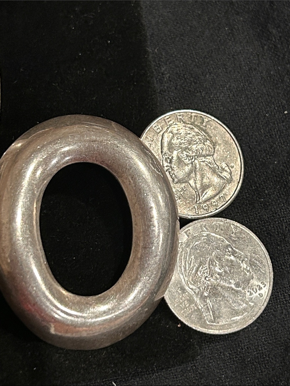 Silver earrings - Picture 3 of 3